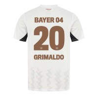 Dres Bayer Leverkusen Alejandro Grimaldo #20 Gostujuci 2024-25 Kratak Rukav